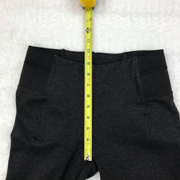 Soft Surroundings Payton Stretch Pants XS Gray Cropped Skinny Knit - Picture 7 of 8